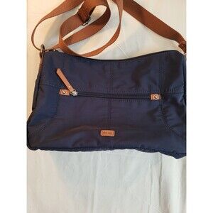 The SACK Dark Blue Crossbody Purse, Exc. Used Cond. No Signs Of Wear